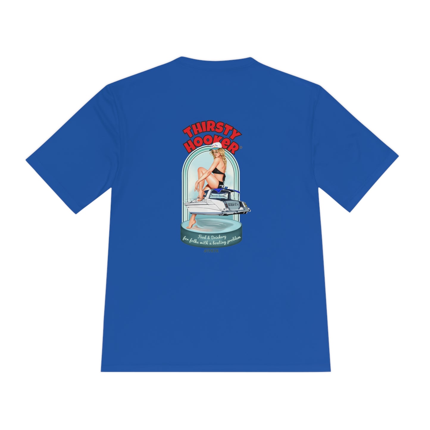 SaltwaterRagz "BOATING PROBLEM" Unisex Tee – Moisture-Wicking, Athletic Fit Casual Shirt for Men, Women, and Boys – New Design