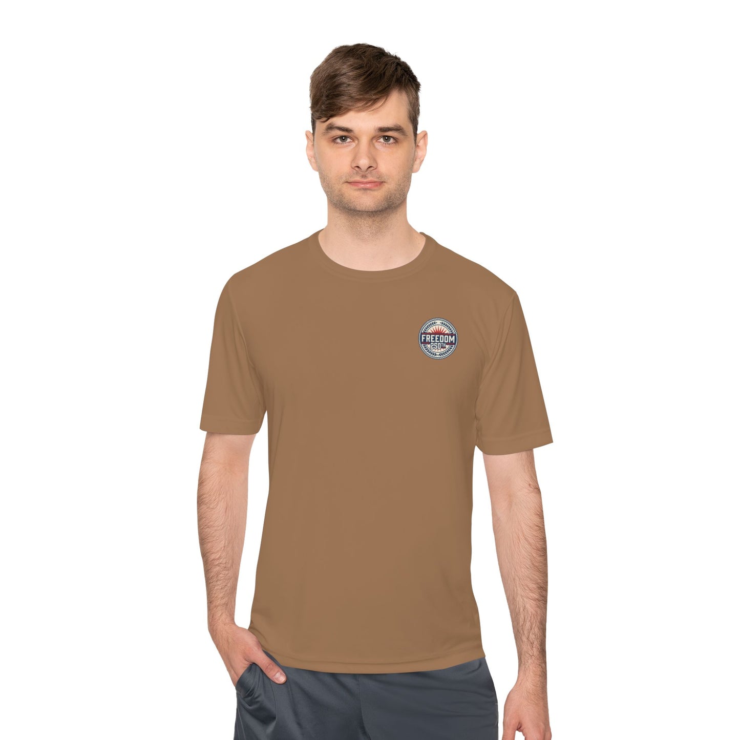 25Oth Patriotic Lighthouse Tee — "United States of" Vintage Coastal Graphic Moisture-Wicking Shirt