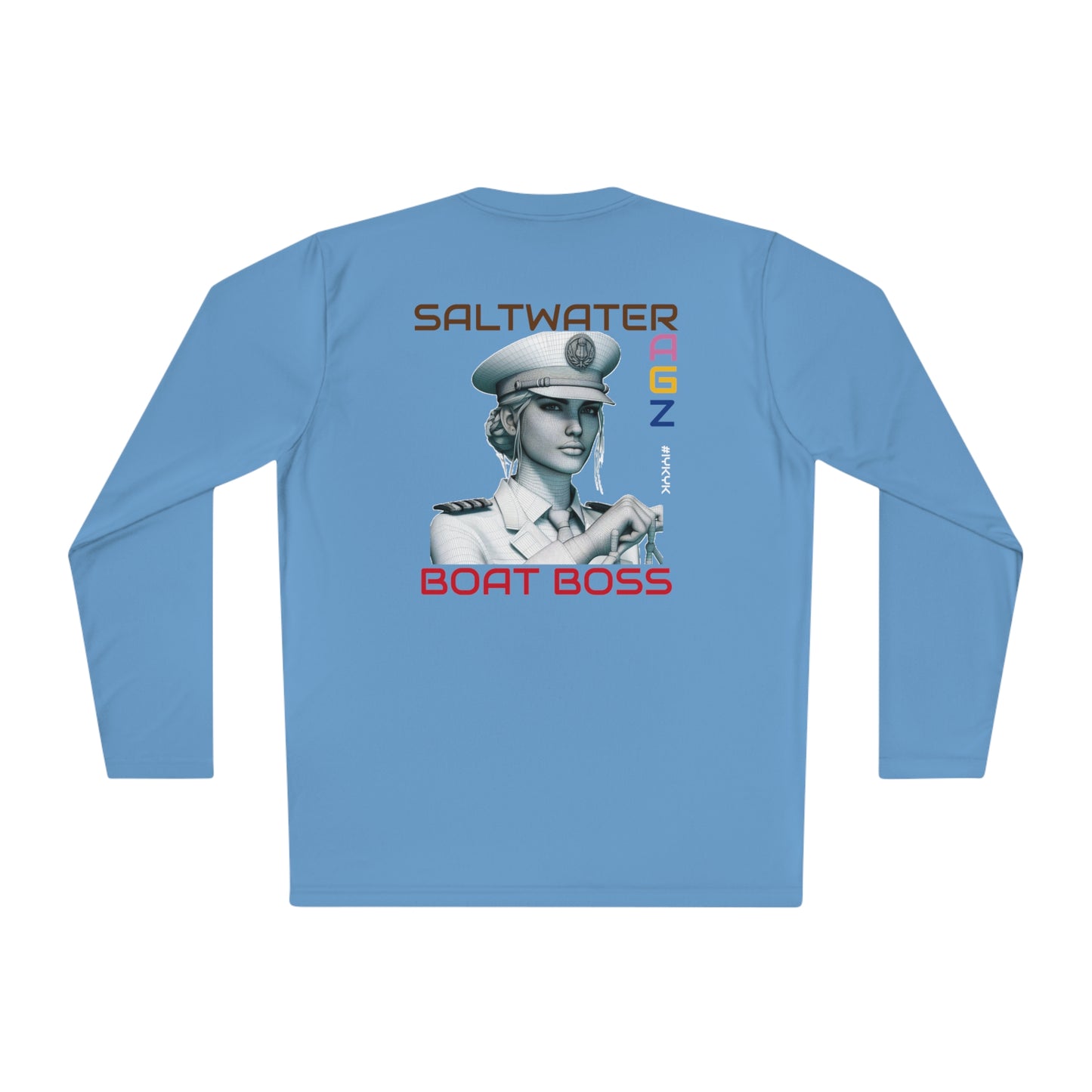 SaltwaterRagz BOAT BOSS Moisture Wicking Long Sleeve Tee