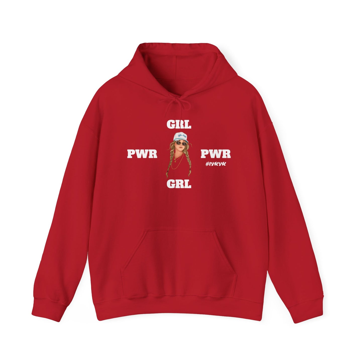 "GRL PWR" Unisex Heavy Blend™ Hooded Sweatshirt