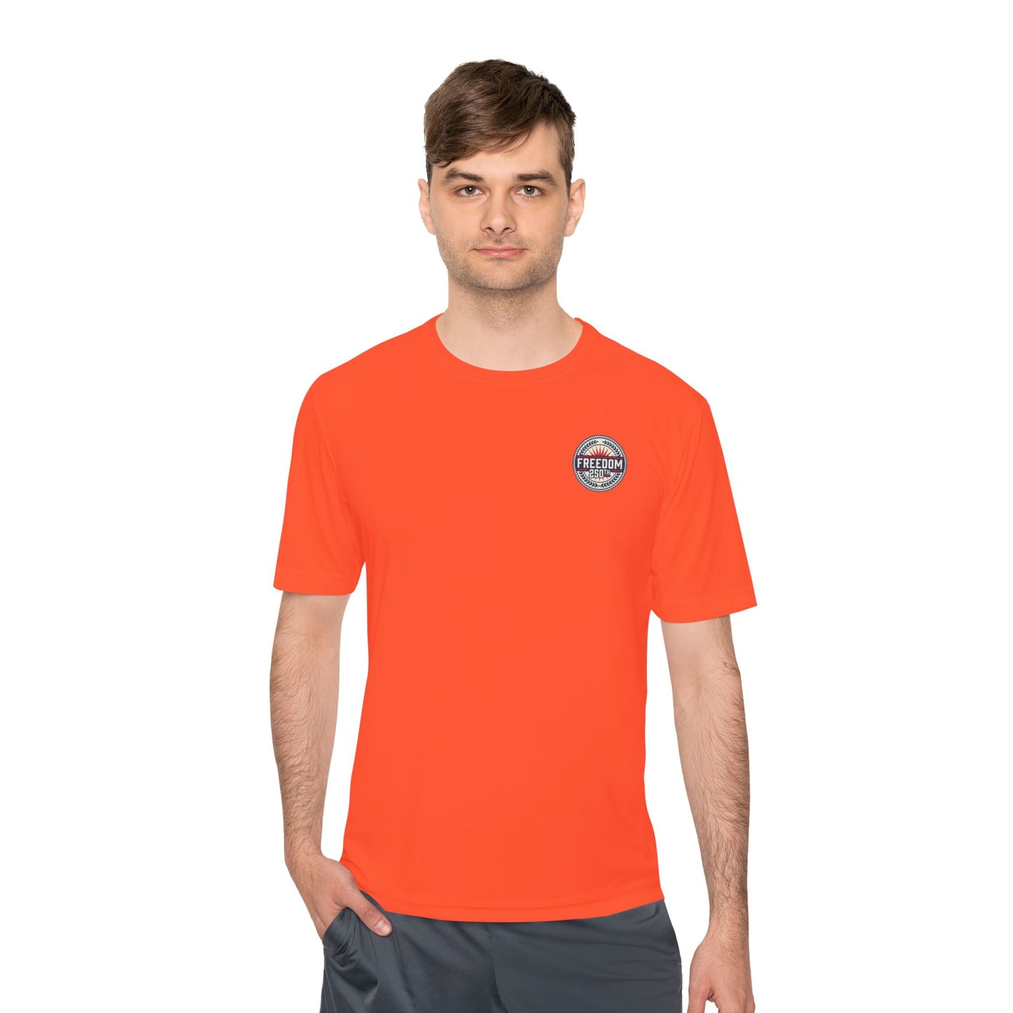 25Oth Patriotic Lighthouse Tee — "United States of" Vintage Coastal Graphic Moisture-Wicking Shirt