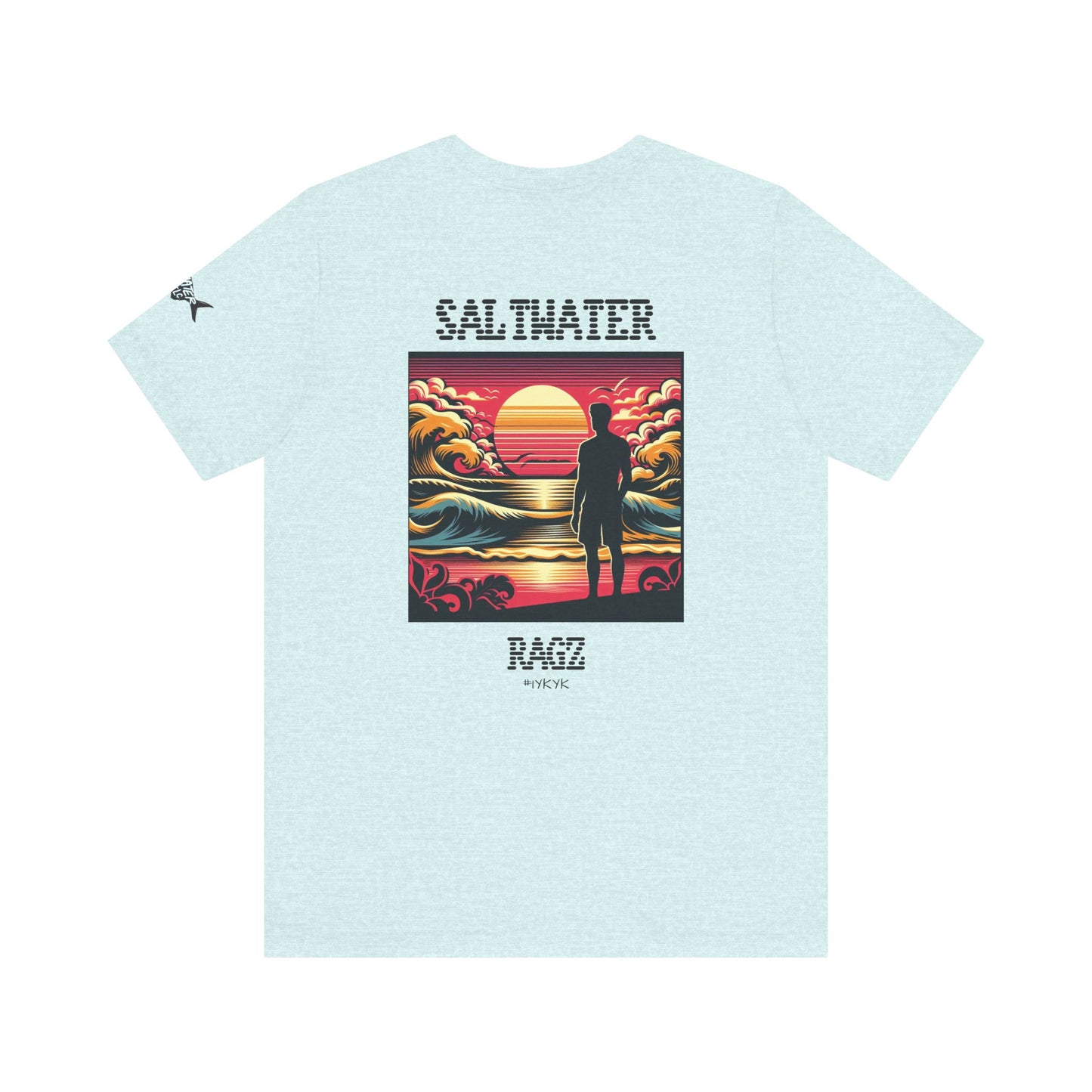 Saltwater Sunset Unisex Tee - Chill Beach Vibe Shirt