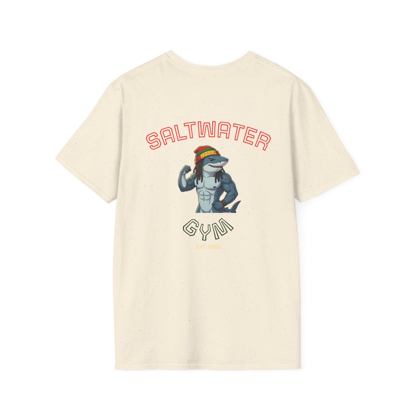 Saltwater Gym Rasta T-Shirt — Coastal Fish Graphic Tee