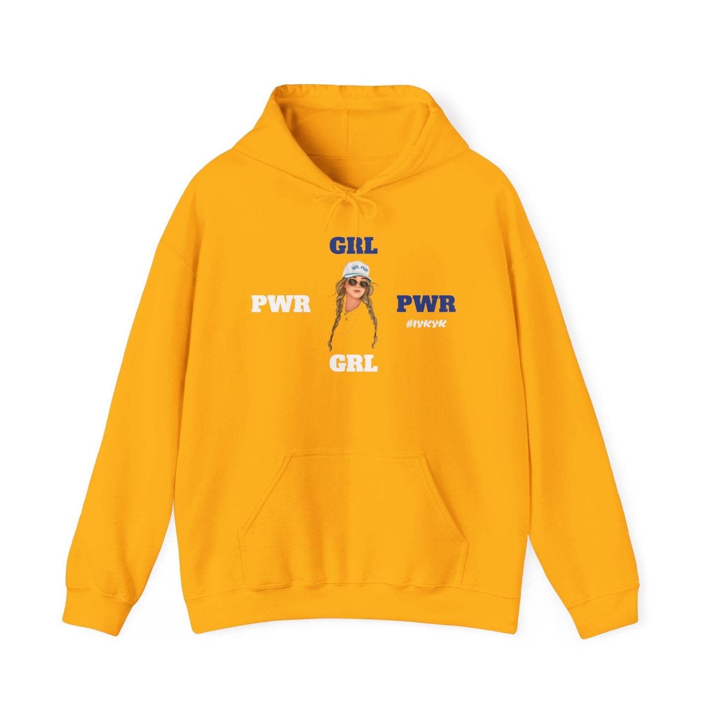 "GRL PWR" Unisex Heavy Blend™ Hooded Sweatshirt