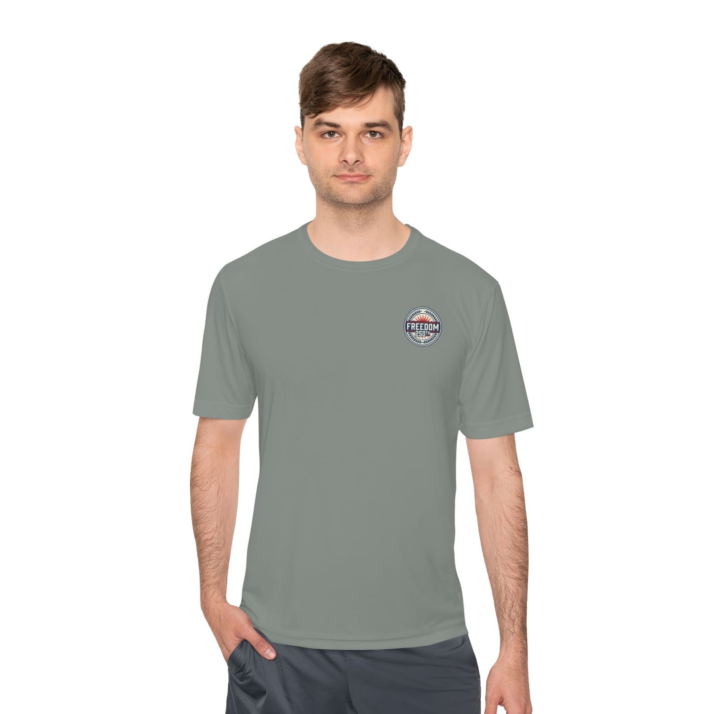 25Oth Patriotic Lighthouse Tee — "United States of" Vintage Coastal Graphic Moisture-Wicking Shirt