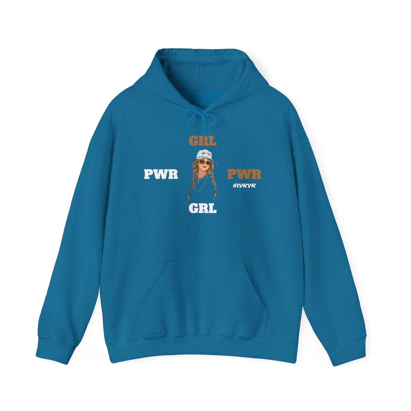 "GRL PWR" Unisex Heavy Blend™ Hooded Sweatshirt