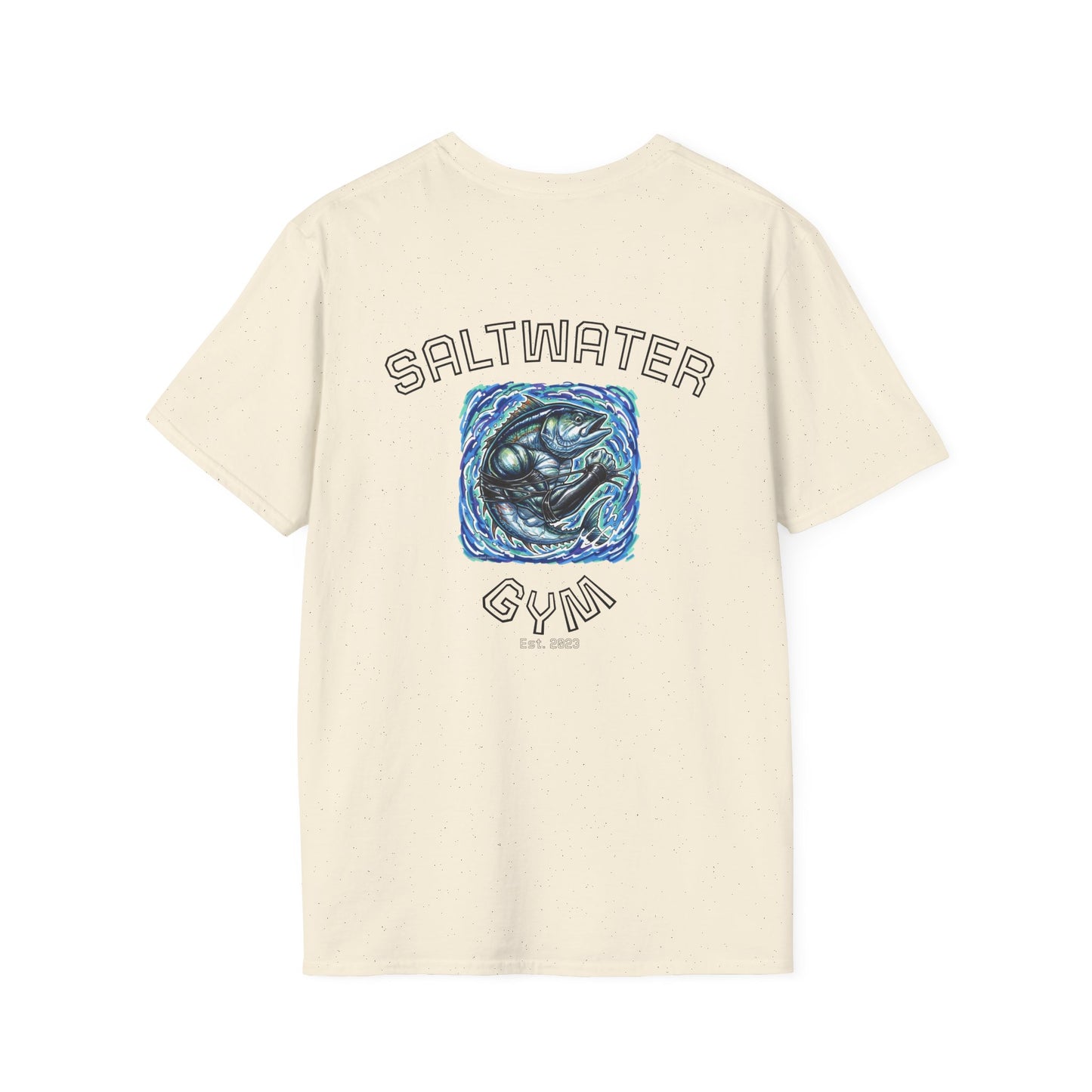 Saltwater Gym T-Shirt — Coastal Fish Graphic Tee