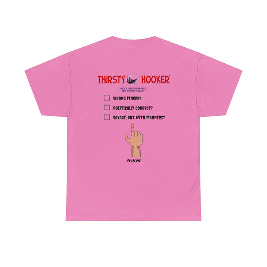 Thirsty Hooker FINGER Tee