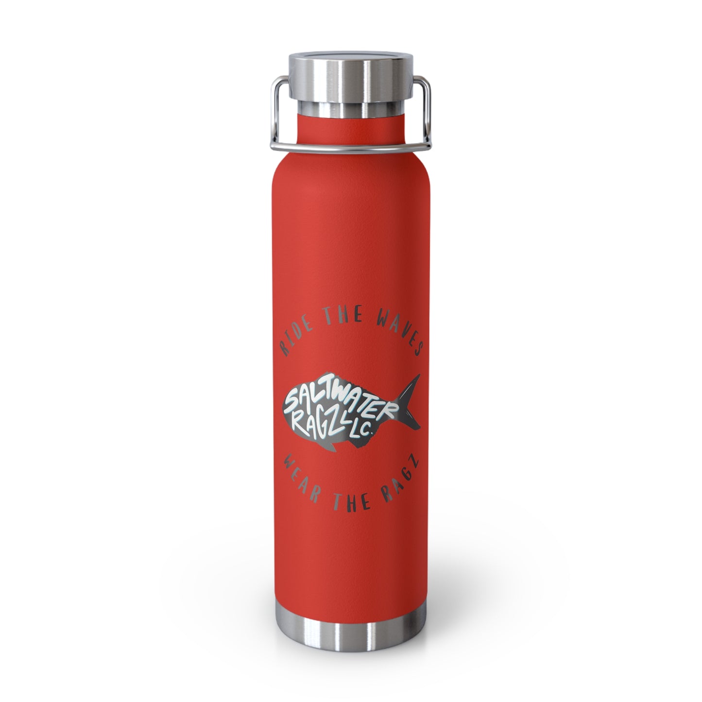 Saltwater Ragz - Copper Vacuum Insulated Bottle, 22oz