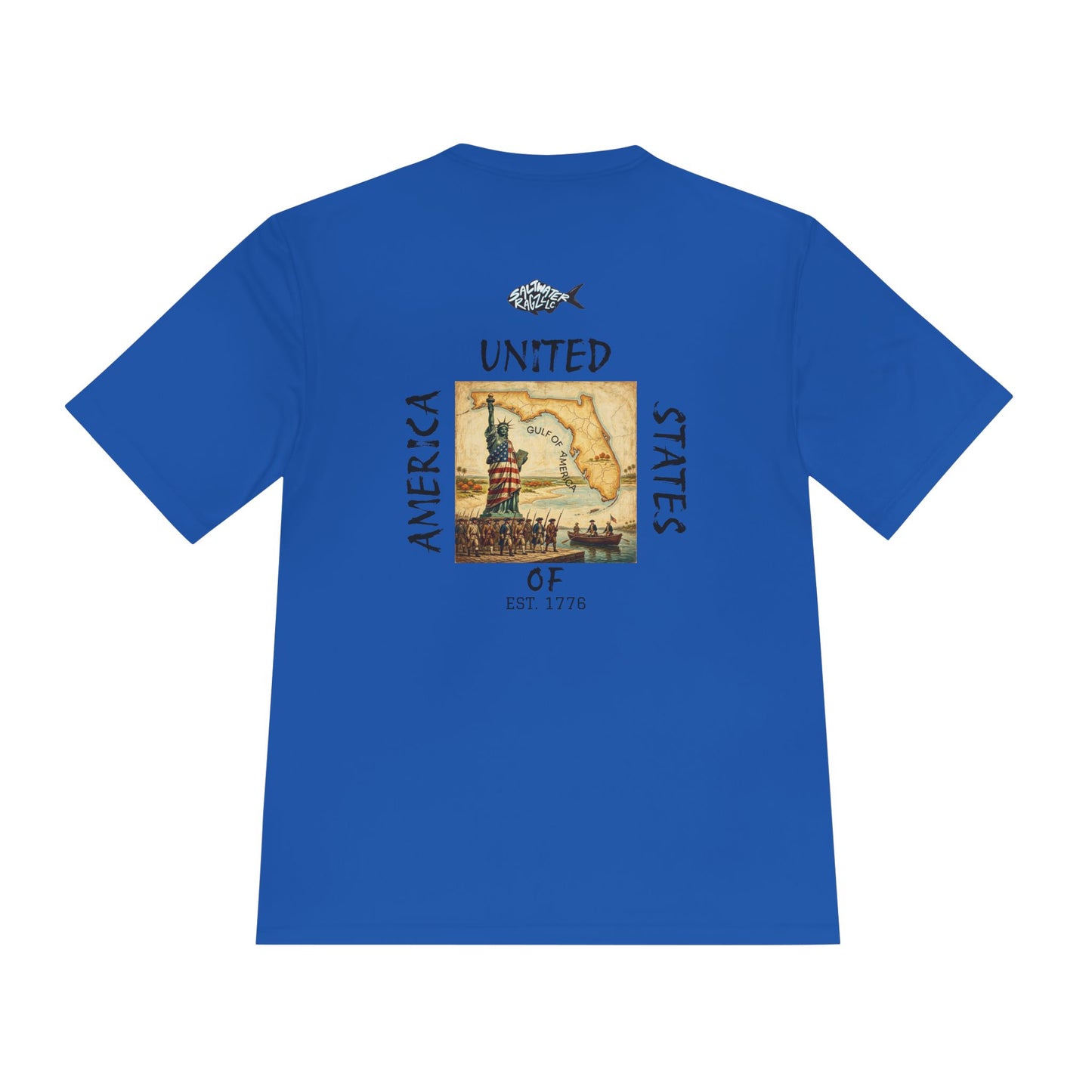 25Oth Patriotic Lighthouse Tee — "United States of" Vintage Coastal Graphic Moisture-Wicking Shirt