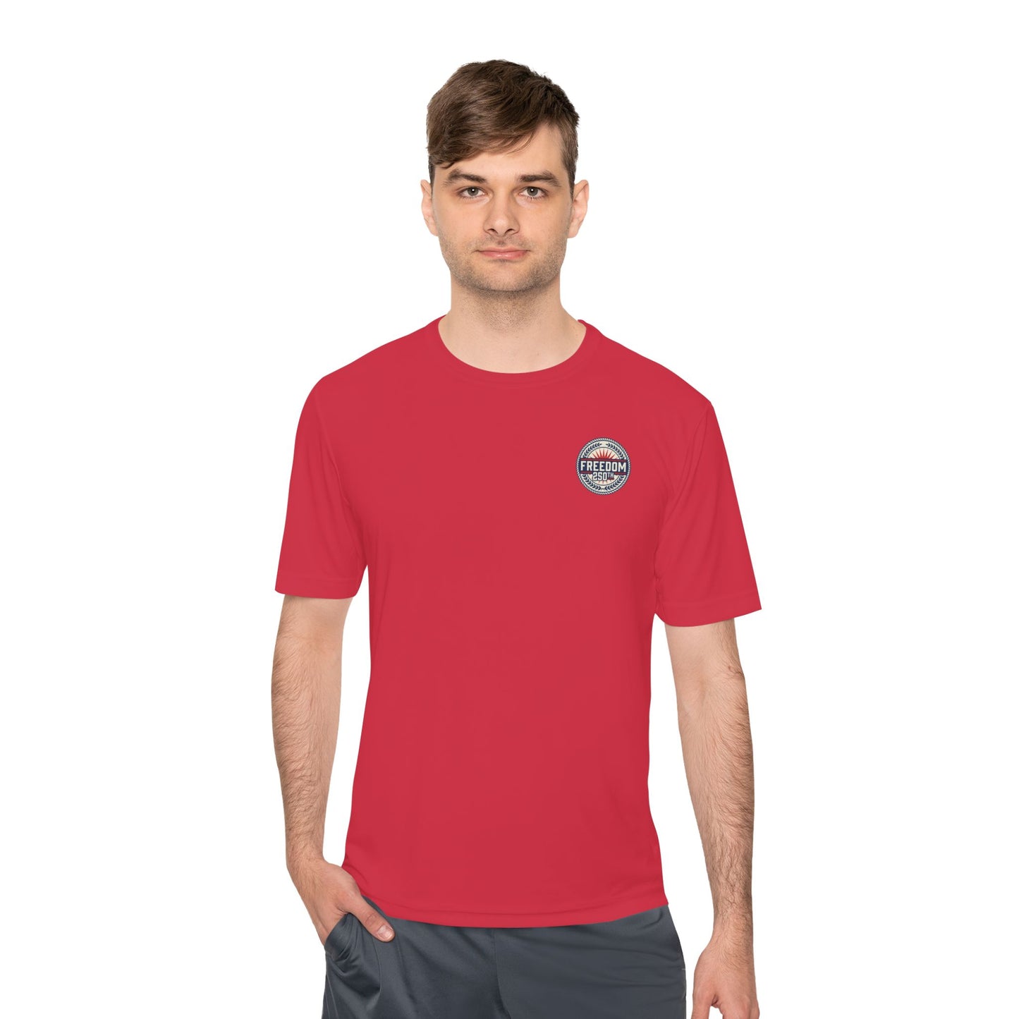 25Oth Patriotic Lighthouse Tee — "United States of" Vintage Coastal Graphic Moisture-Wicking Shirt