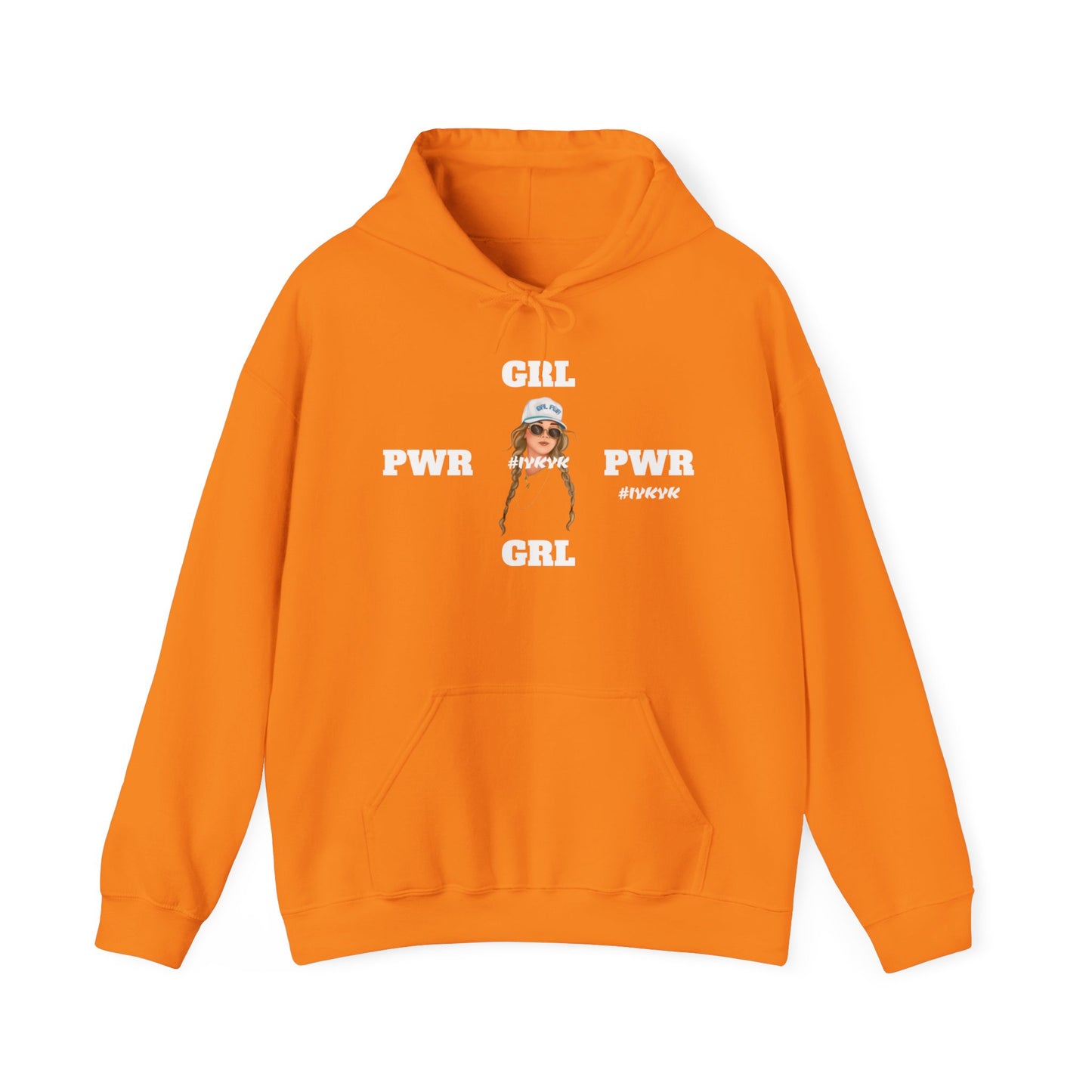 "GRL PWR" Unisex Heavy Blend™ Hooded Sweatshirt