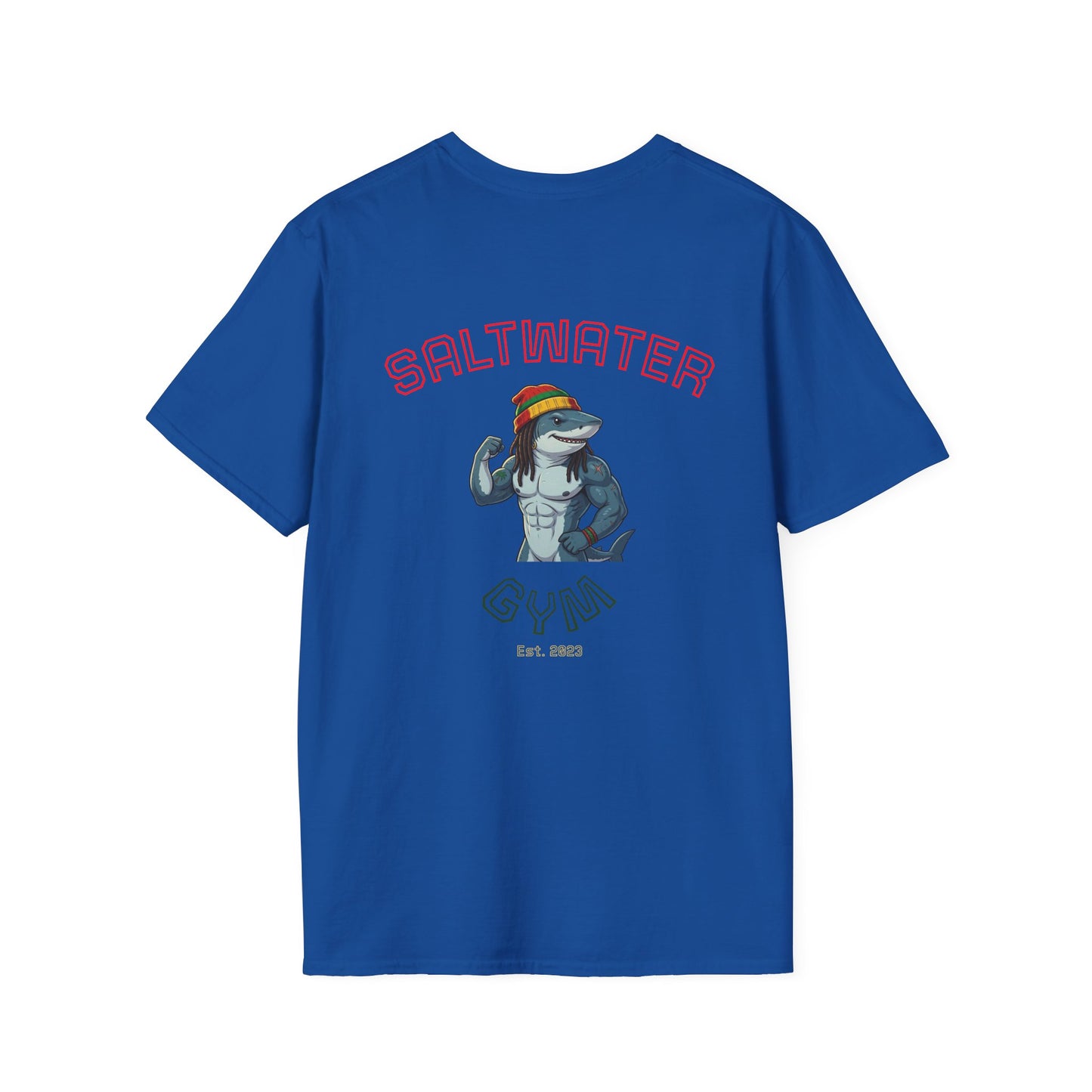 Saltwater Gym Rasta T-Shirt — Coastal Fish Graphic Tee