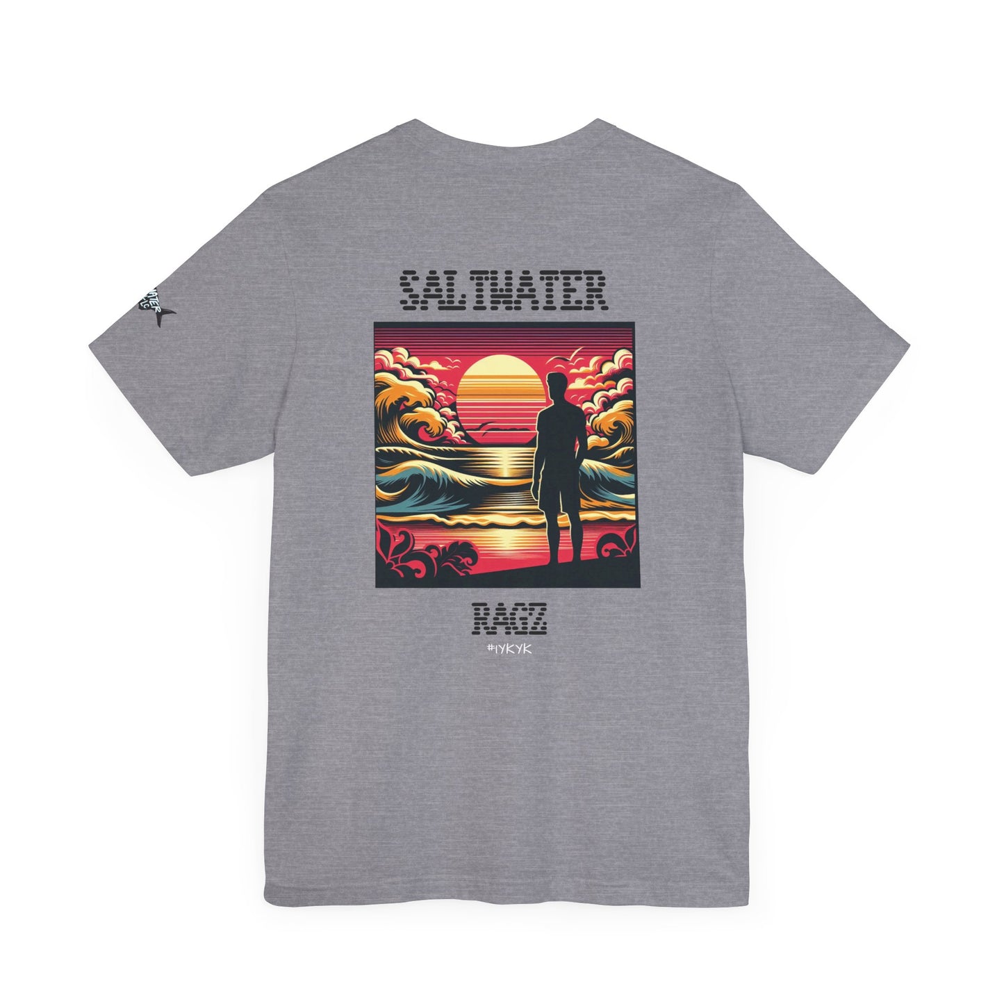 Saltwater Sunset Unisex Tee - Chill Beach Vibe Shirt